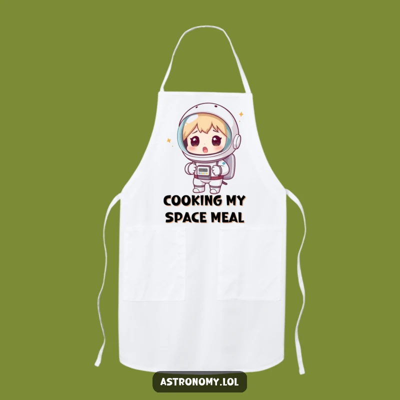 Funny Astronaut Colander Apron - Hilarious Kitchen Gag Gift for Cooks