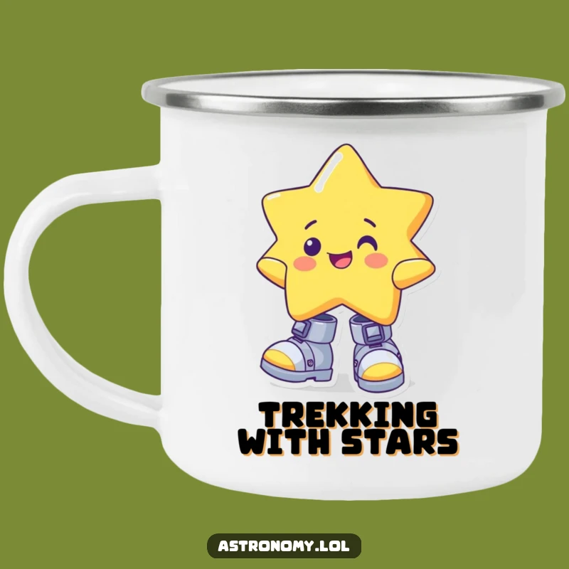 Funny Star Gravity Boots Camping Mug - Outdoor Gag Gift