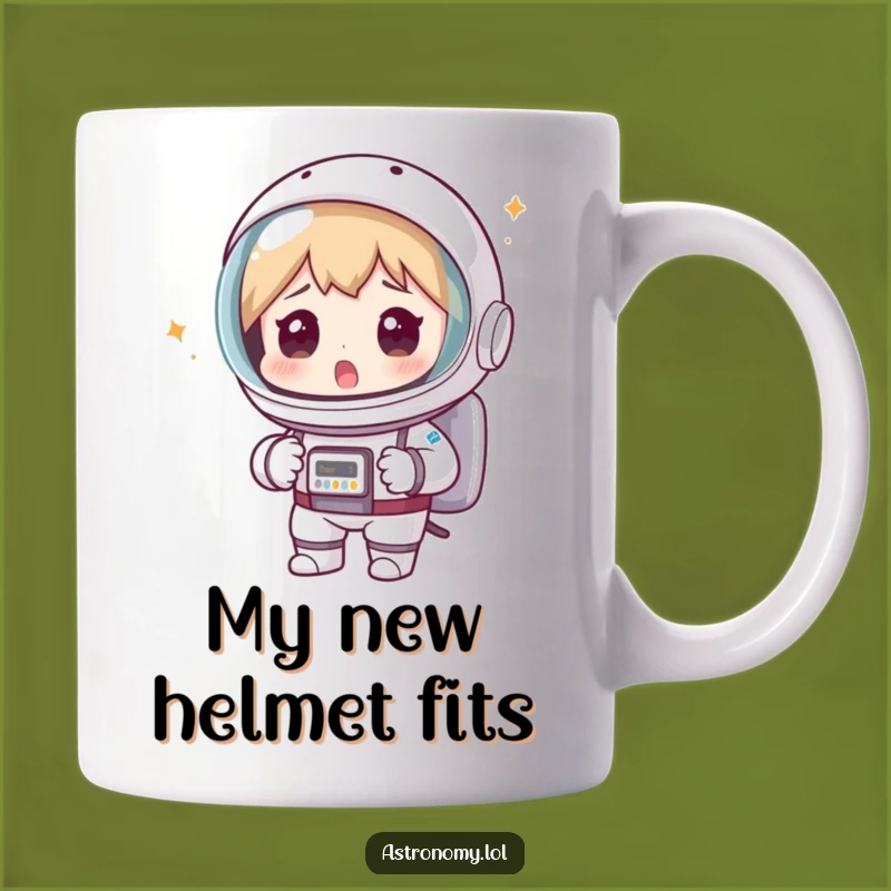 Funny Astronaut Colander Helmet Mug - Perfect Space Gag Gift for Astronaut Lovers