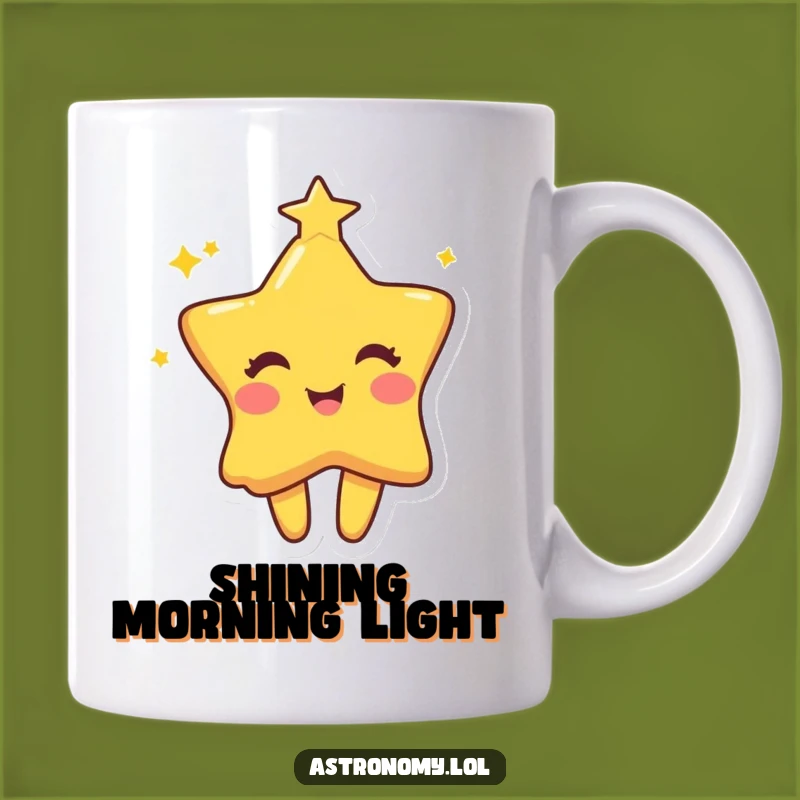 Funny Star Mug: Twinkling Mischief, Perfect Funny Gift