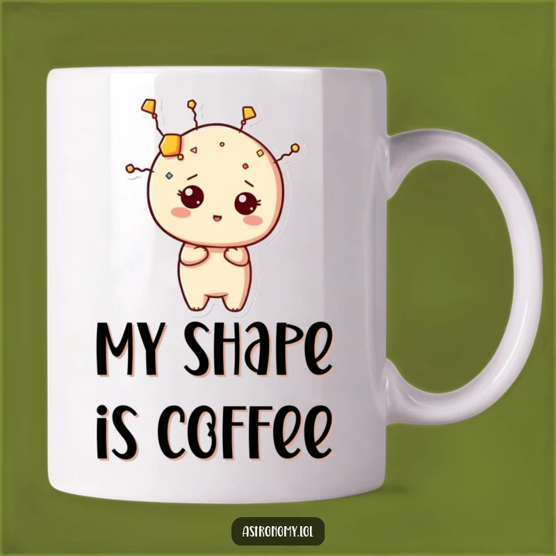Funny Constellation Mug, Curious Character Shape, Unique Novelty Gift for Stargazers