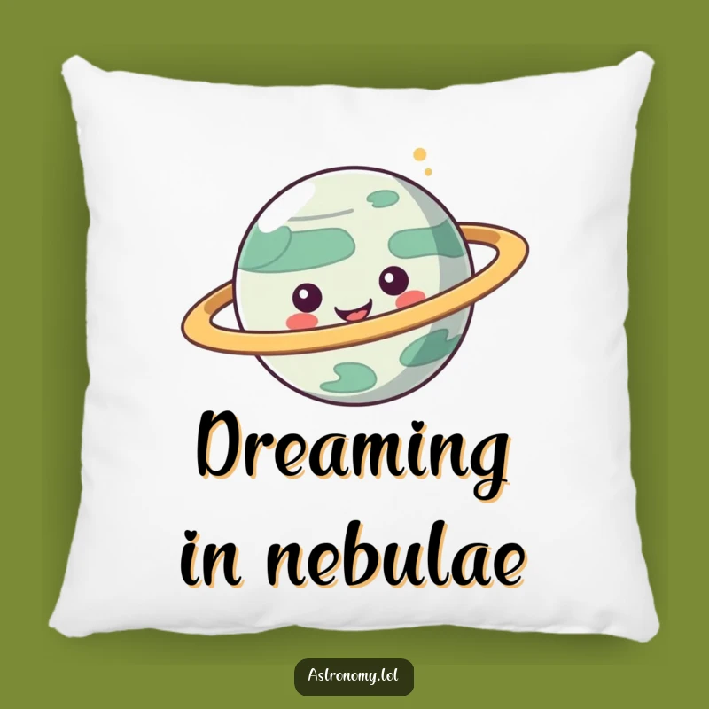 Funny Planet Pillow: Comfy Cosmic Rings Cushion, Adorable Funny Gift