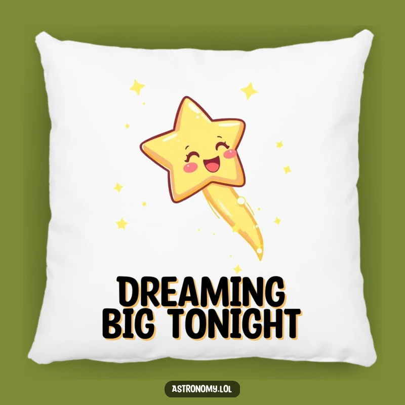 Funny Star Pillow, Joyful Sparkle Comfort, Soft & Hilarious Cushion!
