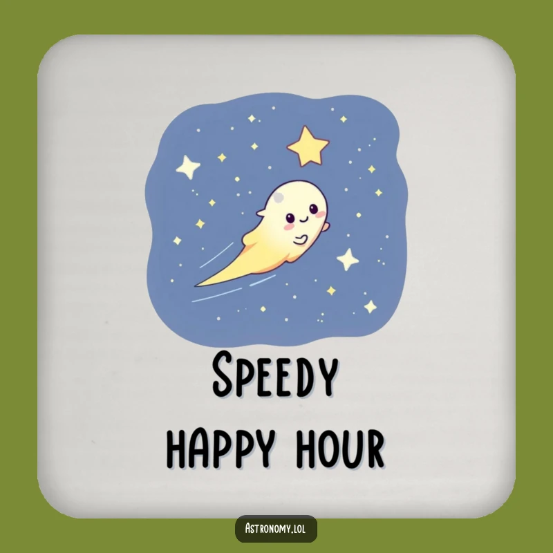 Funny Playful Comet Coaster Protect Surfaces Gift