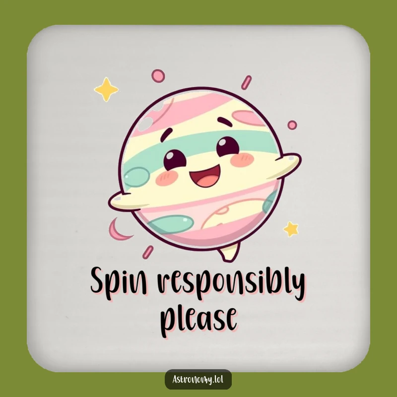 Funny Delighted Planet Coaster Protect Surfaces Gift