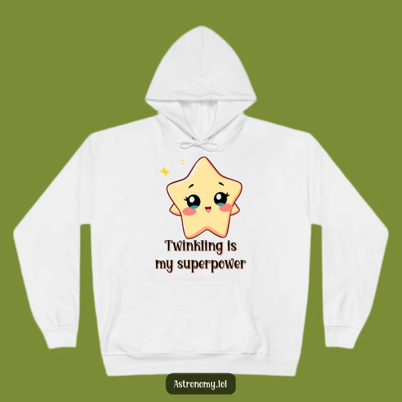 Funny Curious Star Hoodie: Cozy Twinkling Character - The Ultimate Funny Gift!