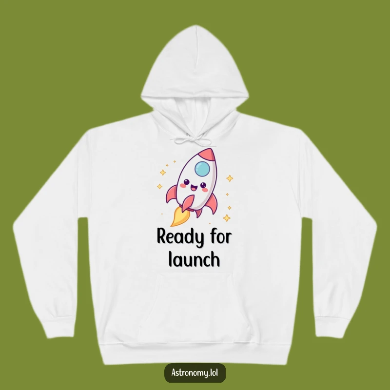 Funny Rocket Ship Hoodie: Cozy Blast Off, Perfect Funny Gift