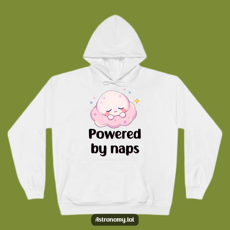 Funny Sleepy Nebula Hoodie: Peaceful Drifting Character - Ultimate Funny Gift!