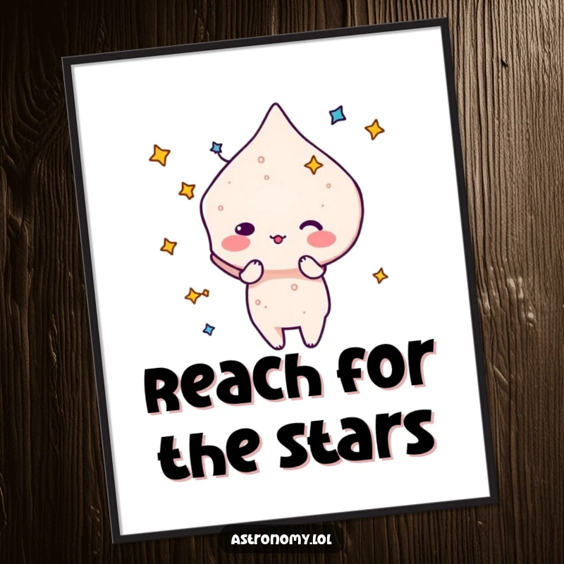 Funny Free Printable Wall Art: A playful constellation character forming a silly, abstract shape, bringing cosmic fun to any room.