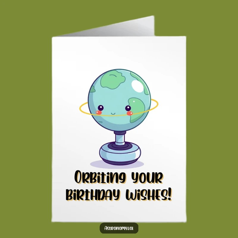 Free Printable Funny Birthday Card: Tiny Planet Fidget Toy Balance - Hilarious Downloadable Gift