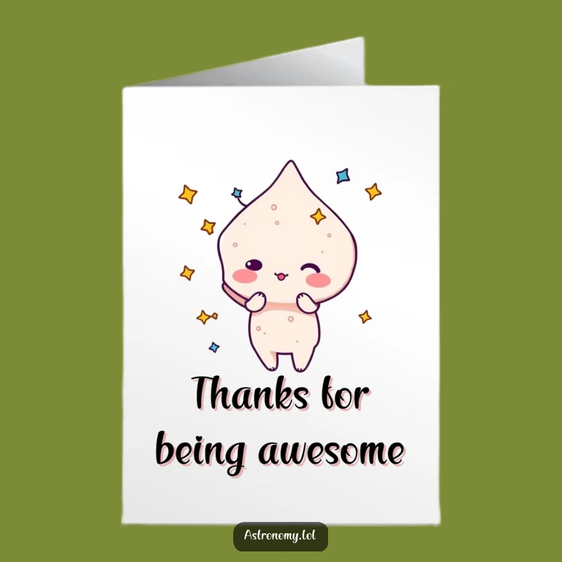 Amusing Free Printable Thank You Card: Constellation Shape - Stellar Appreciation