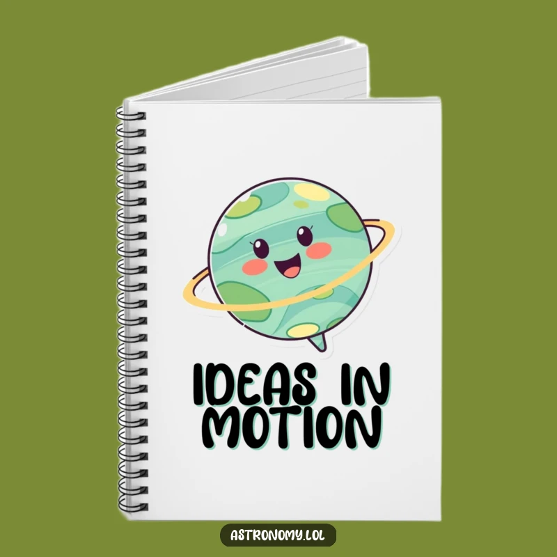Funny Joyful Planet Notebook: Jot Down Your Cosmic Adventures
