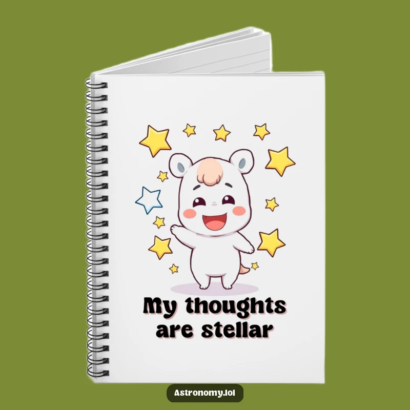 Funny Star Juggler Notebook: Jot Down Your Bright Ideas - Creative Funny Gift