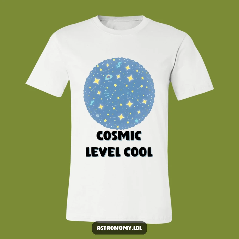 Funny Constellation T-Shirt: Wear Playful Twinkling Stars, Your Cosmic Style, Perfect Gift