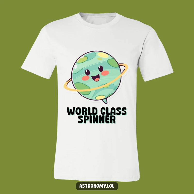 Funny Joyful Planet T-Shirt: Wear Your Cosmic Cheer