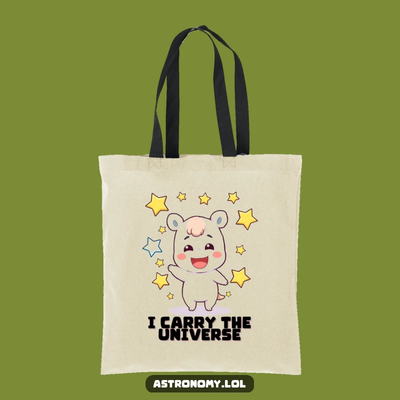 Funny Star Juggler Tote Bag: Carry Your Sparkle - The Perfect Funny Gift for Dreamers
